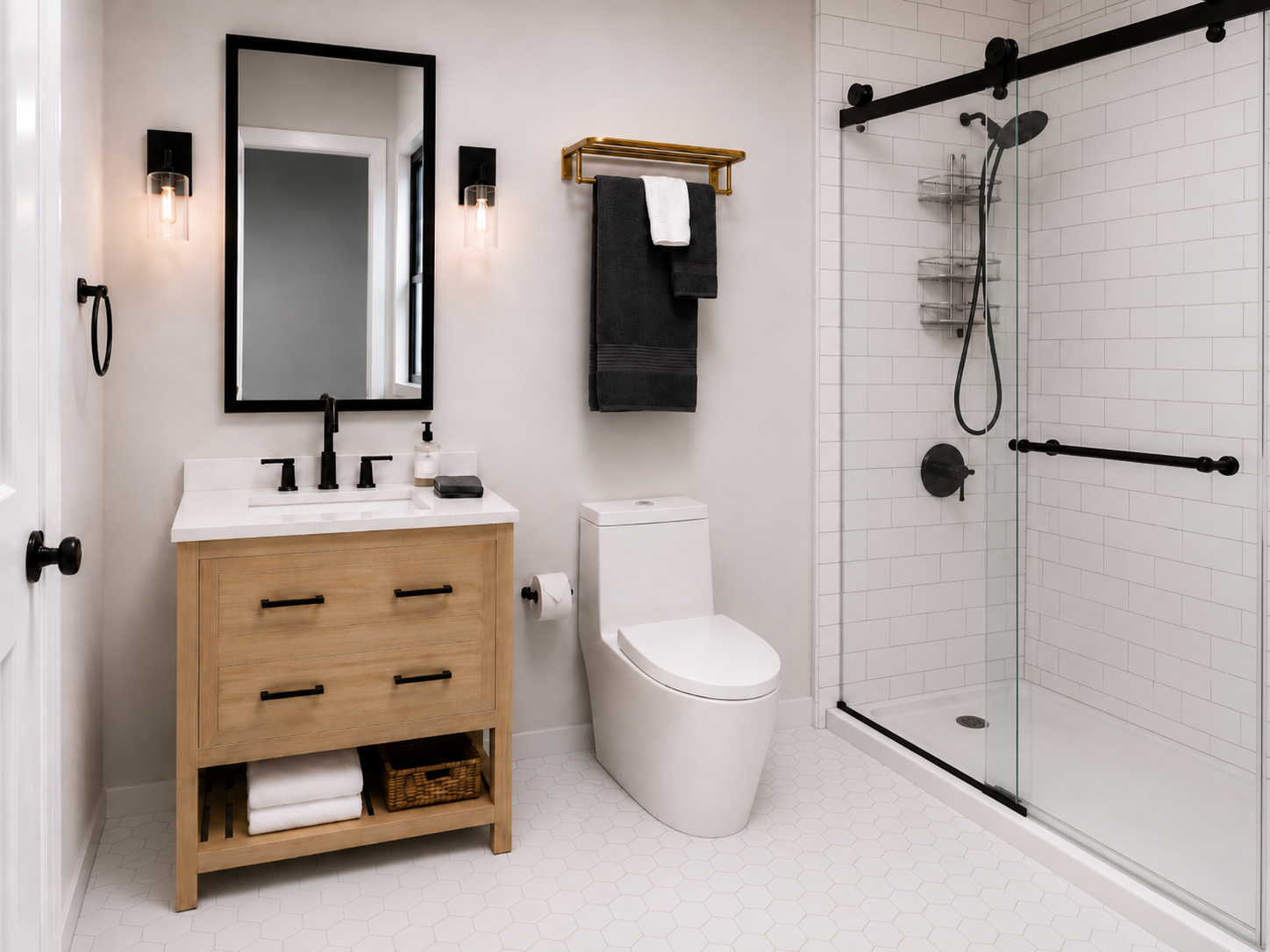 Bathroom with Shower